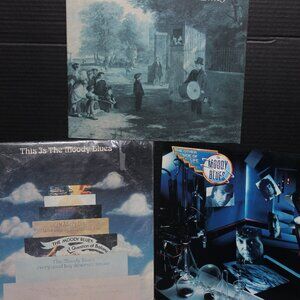 MOODY BLUES VINTAGE 4 VINYL RECORD SET